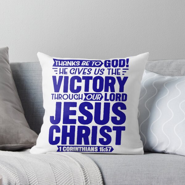 Item preview, 1 Corinthians 15:57 But Thanks Be To God designed and sold by plushism.