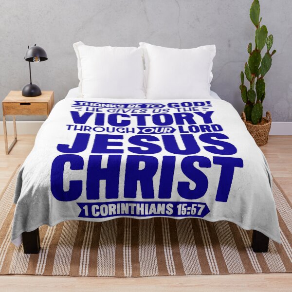 Item preview, 1 Corinthians 15:57 But Thanks Be To God designed and sold by plushism.