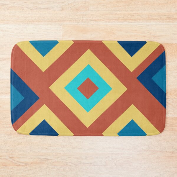 Item preview, Abstract Print Blue Red Yellow designed and sold by BeatrisVeres.