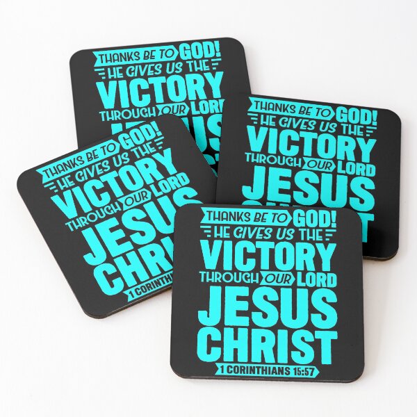 Item preview, 1 Corinthians 15:57 designed and sold by plushism.