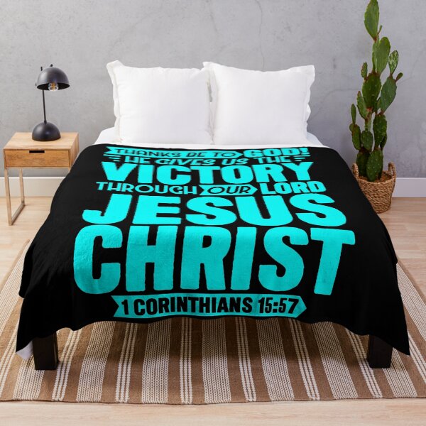 Item preview, 1 Corinthians 15:57 designed and sold by plushism.