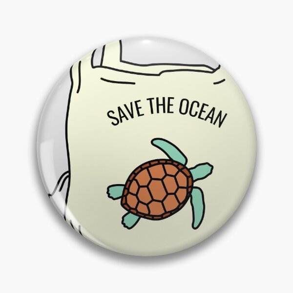 Item preview, Environmental Protection Ocean No Plastic designed and sold by CherryLolo.