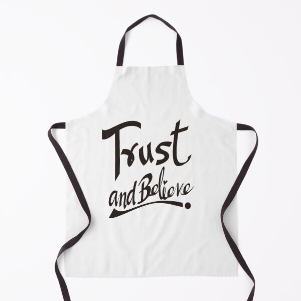 Item preview, Trust and Believe Lettering PNG. designed and sold by CeresGraphic.