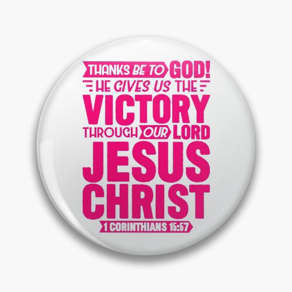 Item preview, 1 Corinthians 15:57 designed and sold by plushism.