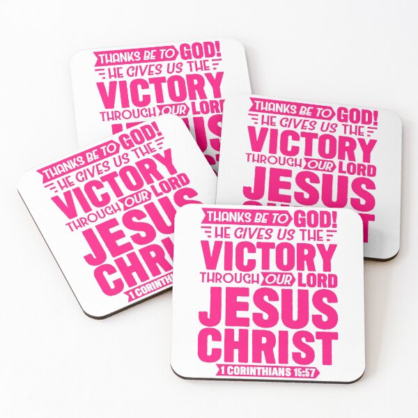 Item preview, 1 Corinthians 15:57 designed and sold by plushism.