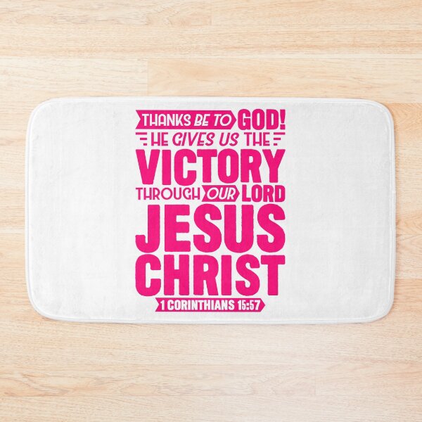 Item preview, 1 Corinthians 15:57 designed and sold by plushism.