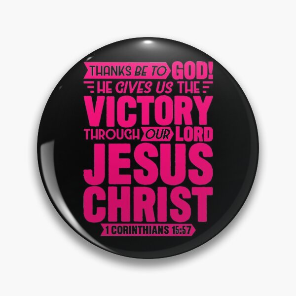 Item preview, 1 Corinthians 15:57 designed and sold by plushism.