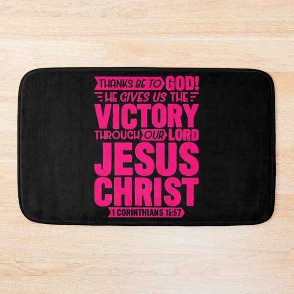 Item preview, 1 Corinthians 15:57 designed and sold by plushism.
