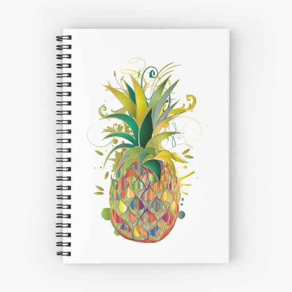 Item preview, Drawing of a colorful pineapple in graffiti style designed and sold by Kisho.