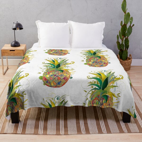 Item preview, Drawing of a colorful pineapple in graffiti style designed and sold by Kisho.