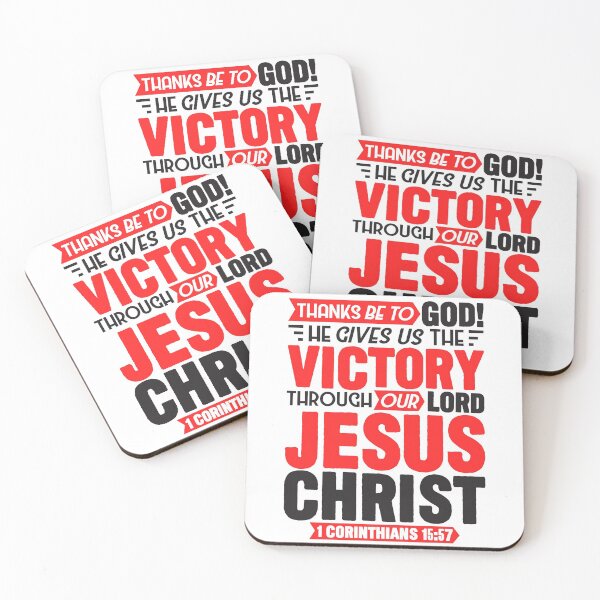 Item preview, 1 Corinthians 15:57 designed and sold by plushism.