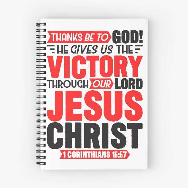 Item preview, 1 Corinthians 15:57 designed and sold by plushism.