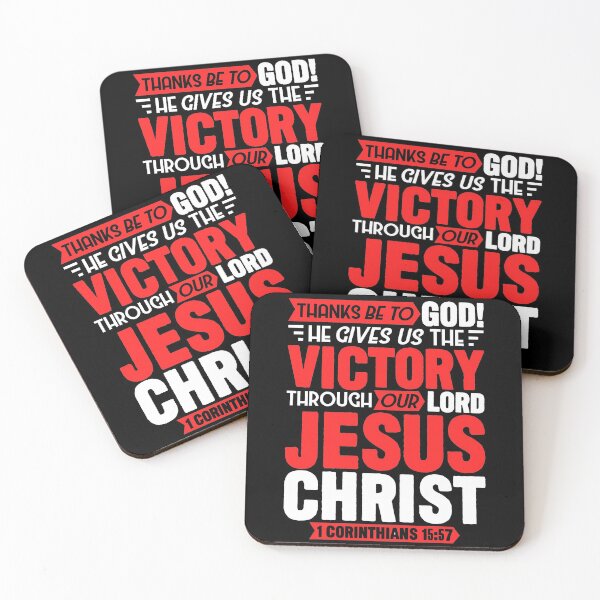Item preview, 1 Corinthians 15:57 designed and sold by plushism.