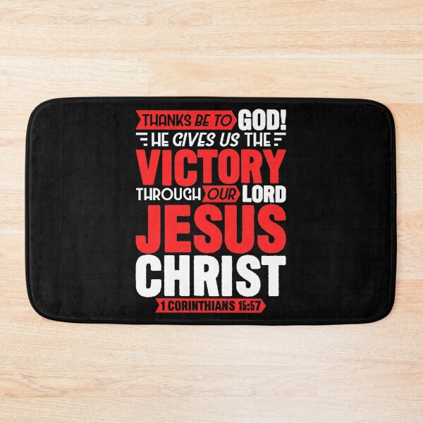 Item preview, 1 Corinthians 15:57 designed and sold by plushism.