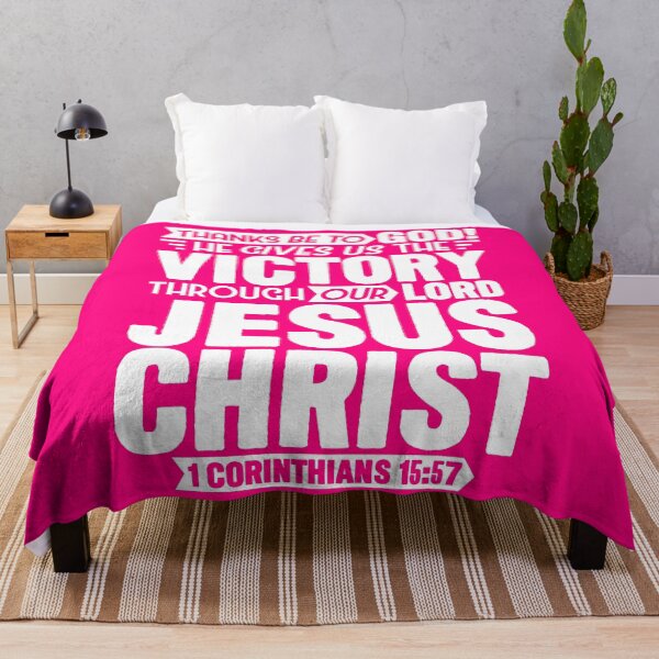 Item preview, 1 Corinthians 15:57 designed and sold by plushism.
