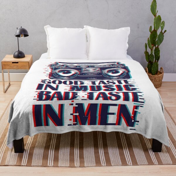 Item preview, Taste in Music Bad Taste in Men - Trending, Musical, Instrument Gift, Sarcasm, Musician, Music lover designed and sold by ALITOPRINCE.