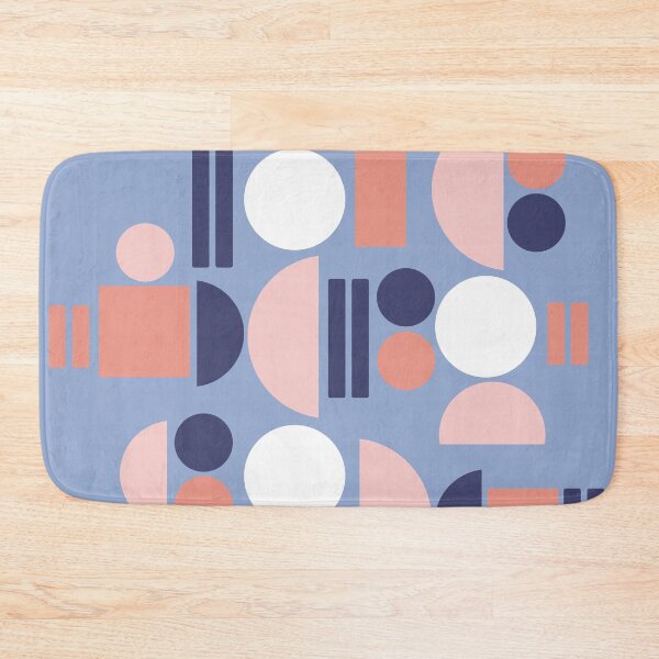 Item preview, Abstract Print Blue Pink designed and sold by BeatrisVeres.