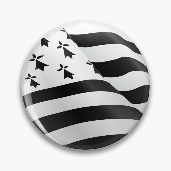 Weaving Breton flag Pin for Sale by 1enchik