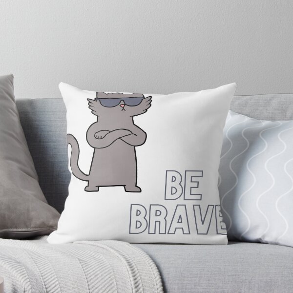 Item preview, Be brave cat designed and sold by Dunjaa28.