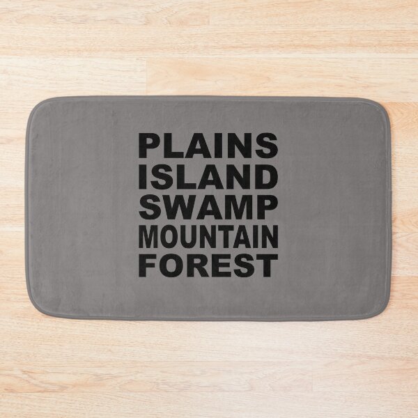 Item preview, MTG countries mountain ranges plain swamp island forest designed and sold by MWDG-DesignsMTG.
