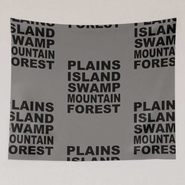 Item preview, MTG countries mountain ranges plain swamp island forest designed and sold by MWDG-DesignsMTG.