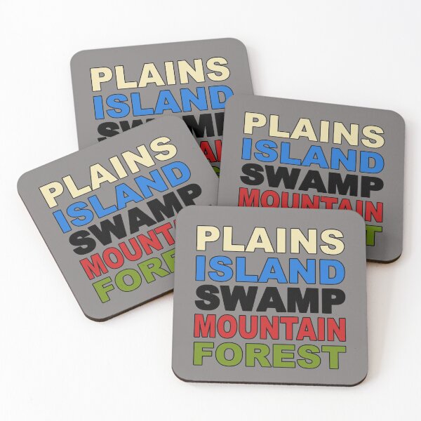 Item preview, MTG countries FNM mountains plain swamp island forest designed and sold by MWDG-DesignsMTG.