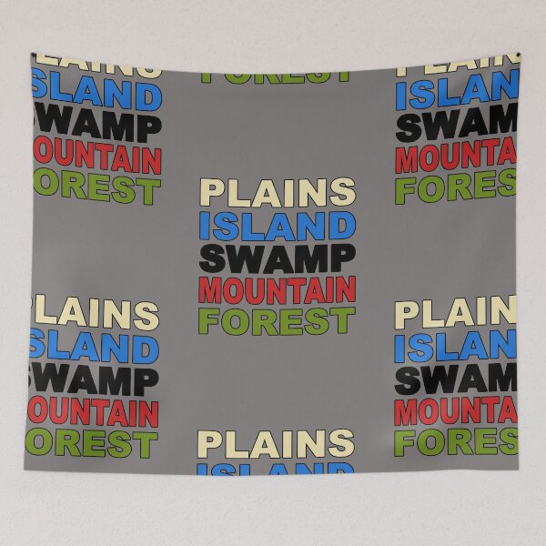 Item preview, MTG countries FNM mountains plain swamp island forest designed and sold by MWDG-DesignsMTG.