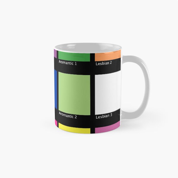 Artikelvorschau, Shades Of Gay: Farbmuster-Design entworfen und verkauft von OhUnicornLord.