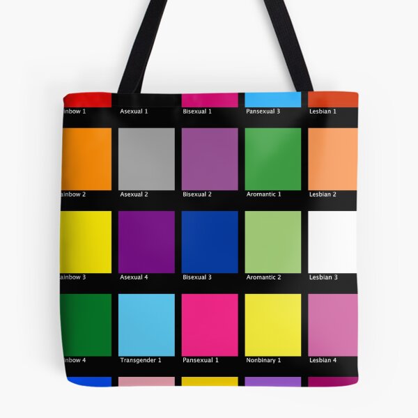 Artikelvorschau, Shades Of Gay: Farbmuster-Design entworfen und verkauft von OhUnicornLord.