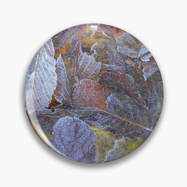 Item preview, Frosty Autumn Leaves designed and sold by NoCents.