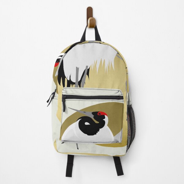 Item preview, Japanese cranes on classic gold disc designed and sold by Ricogfx.