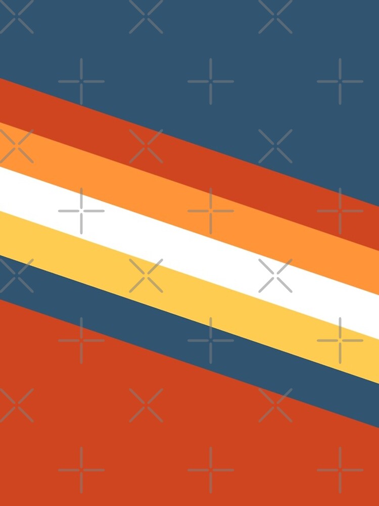 Thumbnail 5 of 5, iPhone Case, Retro Stripes designed and sold by ElseWorldDesign.