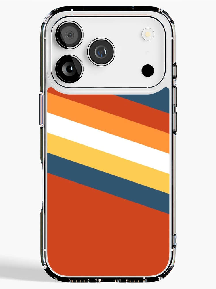 Thumbnail 1 of 5, iPhone Case, Retro Stripes designed and sold by ElseWorldDesign.
