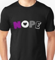 Nein (Asexuell) Unisex T-Shirt