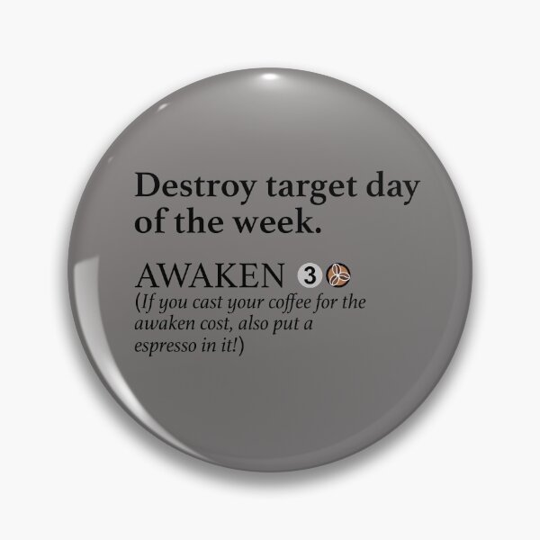 Item preview, MTG coffee mechanics AWAKEN designed and sold by MWDG-DesignsMTG.