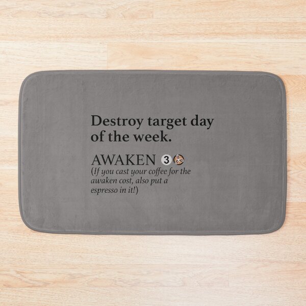 Item preview, MTG coffee mechanics AWAKEN designed and sold by MWDG-DesignsMTG.