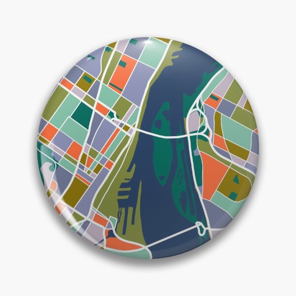 Item preview, Montreal City Map designed and sold by kbracey-meraki.