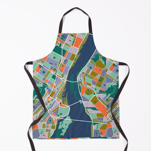 Item preview, Montreal City Map designed and sold by kbracey-meraki.