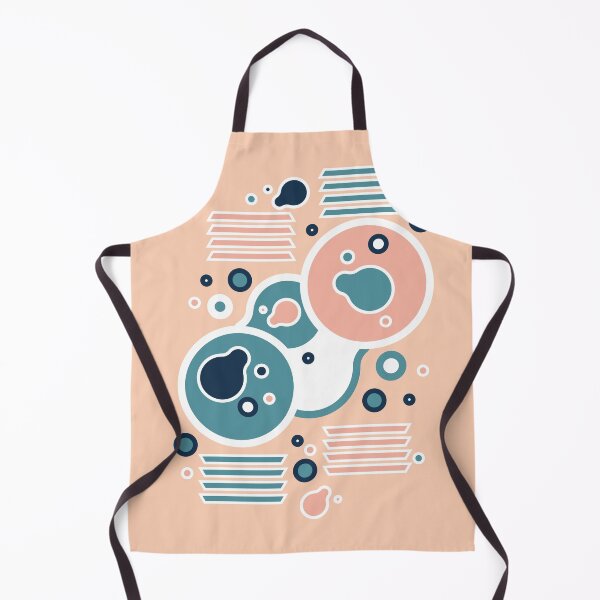 Item preview, Abstract Print Blue Orange designed and sold by BeatrisVeres.