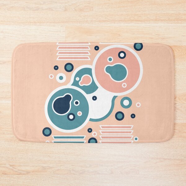Item preview, Abstract Print Blue Orange designed and sold by BeatrisVeres.