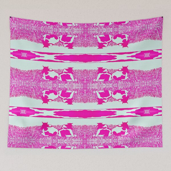 Item preview, Cows In the Field Pink and off White, Koeien, Samuel Jessurun de Mesquita designed and sold by SpiritGifts.