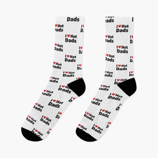 Item preview, I love hot dads I heart hot dads designed and sold by RoguePixel.