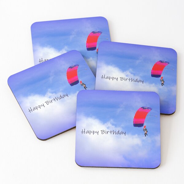 Item preview, Happy Birthday Parachute designed and sold by NoCents.