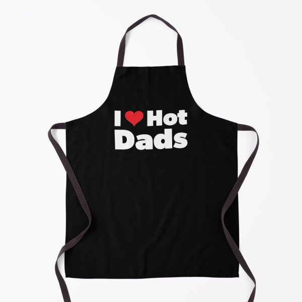 Item preview, I love hot dads I heart hot dads designed and sold by RoguePixel.