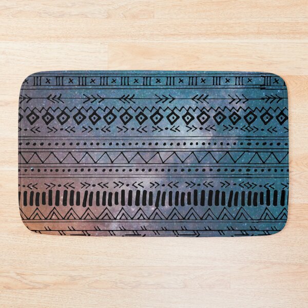 Item preview, Blue To Orange Gradient Aztec Pattern  designed and sold by Designs By YL.