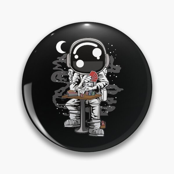 Item preview, Astronaut Gambler - Funny Outer Space Lovers designed and sold by Desteroids.