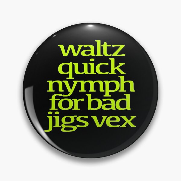 Item preview, Pangram #3 v.4 designed and sold by x1brett.