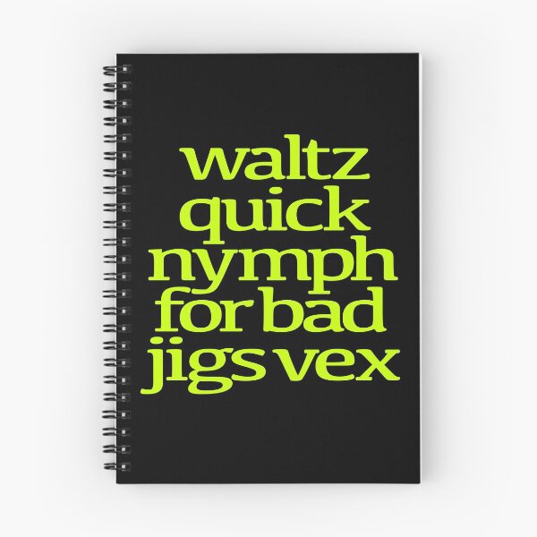 Item preview, Pangram #3 v.4 designed and sold by x1brett.