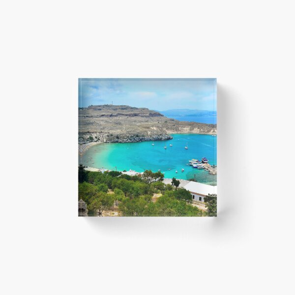 Item preview, Beautiful Turquoise Beach, Santorini, Greece designed and sold by newburyboutique.