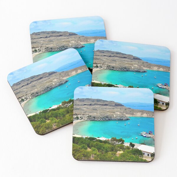Item preview, Beautiful Turquoise Beach, Santorini, Greece designed and sold by newburyboutique.